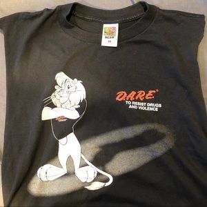 Sleeveless “DARE” Crop Top